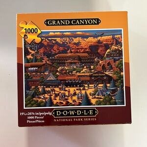 1000 piece Dowdle puzzle. Poster included!